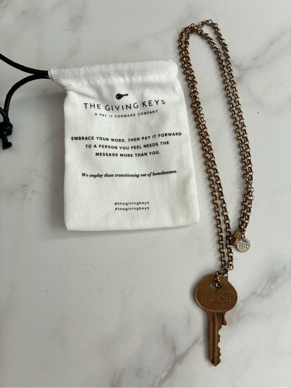 The Giving Key - Hope Key - Picture 2 of 2